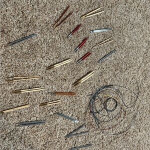 22 set/tips for its pride, interchangeable needles